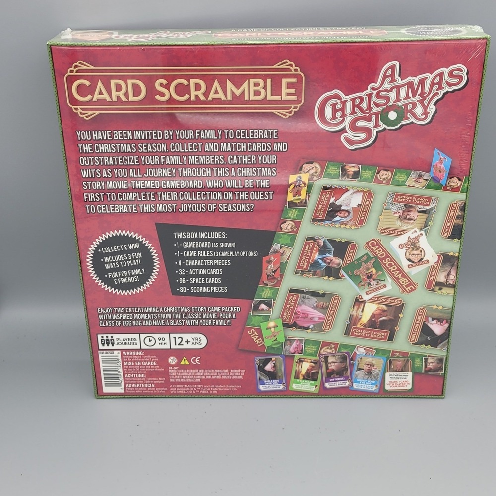 A Christmas Story Card Scramble Game NEW SEALED - Picture 2 of 6